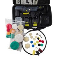 Titan TDA1212B cordless eccentric polishing machine set...