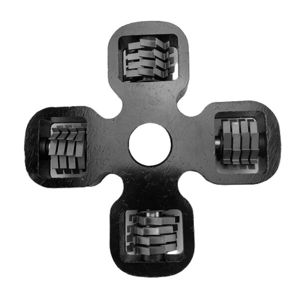 Milling head with 16 angled milling stars for the PSB1514 concrete milling machine