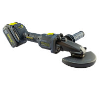 Titan Flachkopf Winkelschleifer Titan PAG721LB-Core Set + 2 Akkus