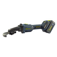 Titan Flachkopf Winkelschleifer Titan PAG721LB-Core Set + 2 Akkus