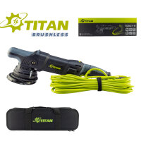 Titan TDA21II Exzenter Poliermaschine im Menzerna Autopolitur Sealing Set