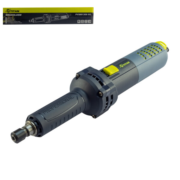 Titan PVSM1300 EC Geradschleifer 1.300 W bürstenlos