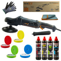 MAXXT Poliermaschine MEP1200  im Menzerna Auto Politur Set