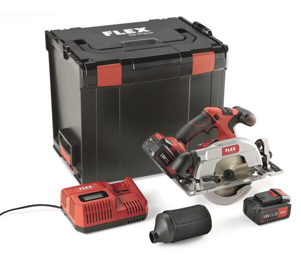 Flex Cordless Circular Saw CS 62 18.0-EC/5.0 Set