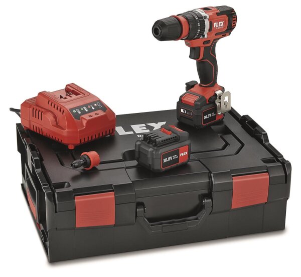 Flex battery hammer drill PD 2G 10.8-EC/6.0 Set