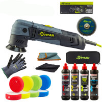 TDA75 Luxus Set – Exzenter Poliermaschine mit...
