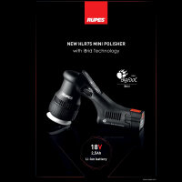 Rupes Bigfoot HLR75/LUX Mini iBrid Polisher in the set