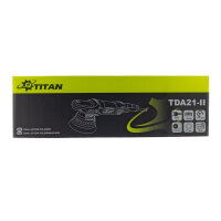 Titan TDA21II Exzenter Poliermaschine 21mm Polierhub für große Flächen