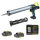 Titan battery cartridge press and tube press incl. 2x battery and fast charger