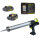 Titan battery cartridge press and tube press incl. 2x battery and fast charger
